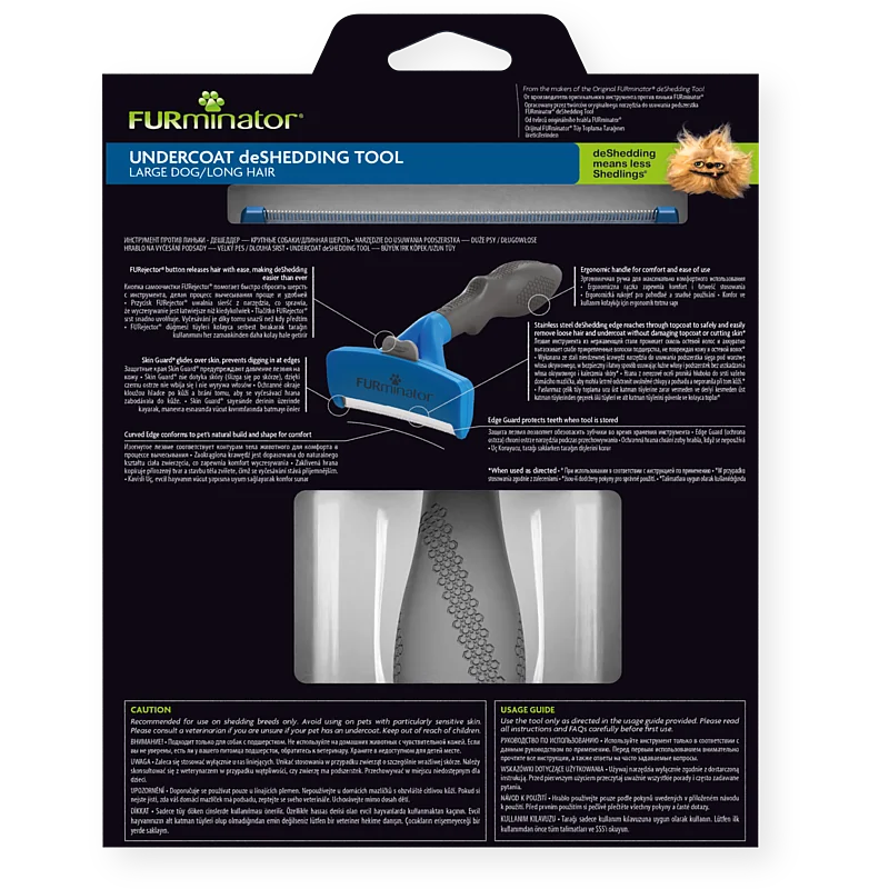 Undercoat DeShedding Tool L Long Hair