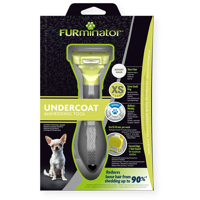 Undercoat DeShedding Tool XS Short Hair