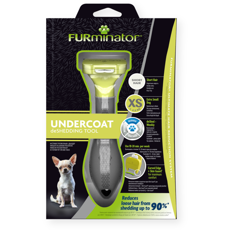 Undercoat DeShedding Tool XS Short Hair