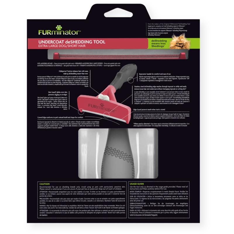 Undercoat DeShedding Tool XL Short Hair