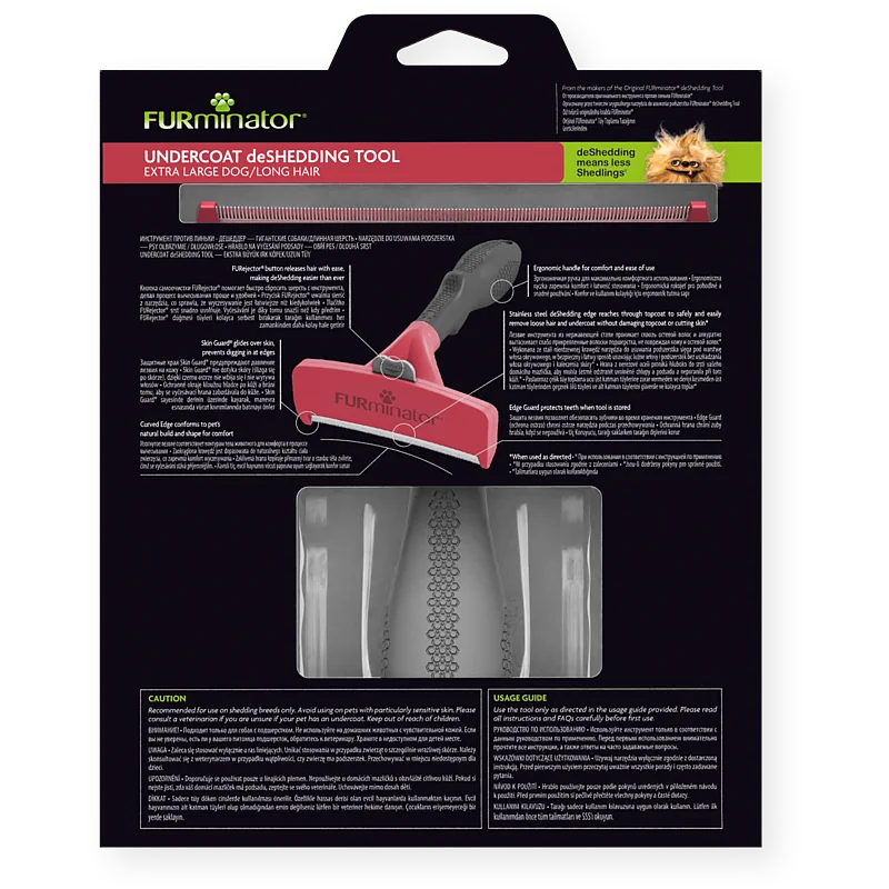Undercoat DeShedding Tool XL Long Hair
