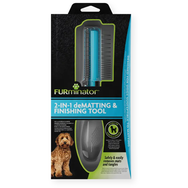 2-in-1 deMatting and Finishing Tool